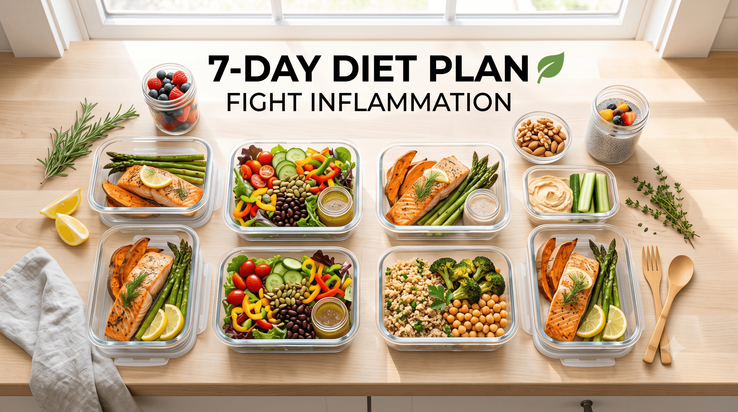 7-day anti-inflammatory diet plan