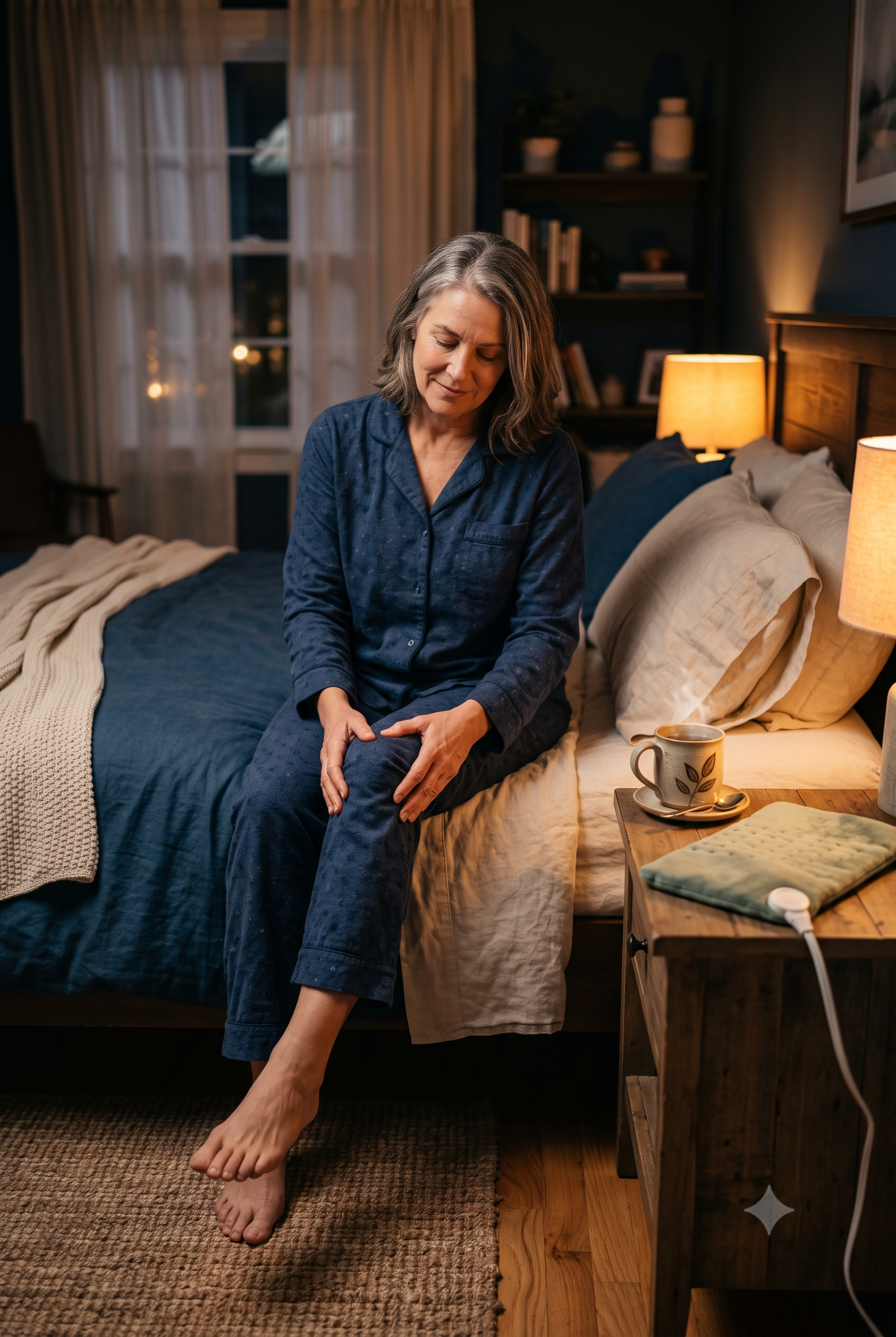 bedtime routine for joint stiffness