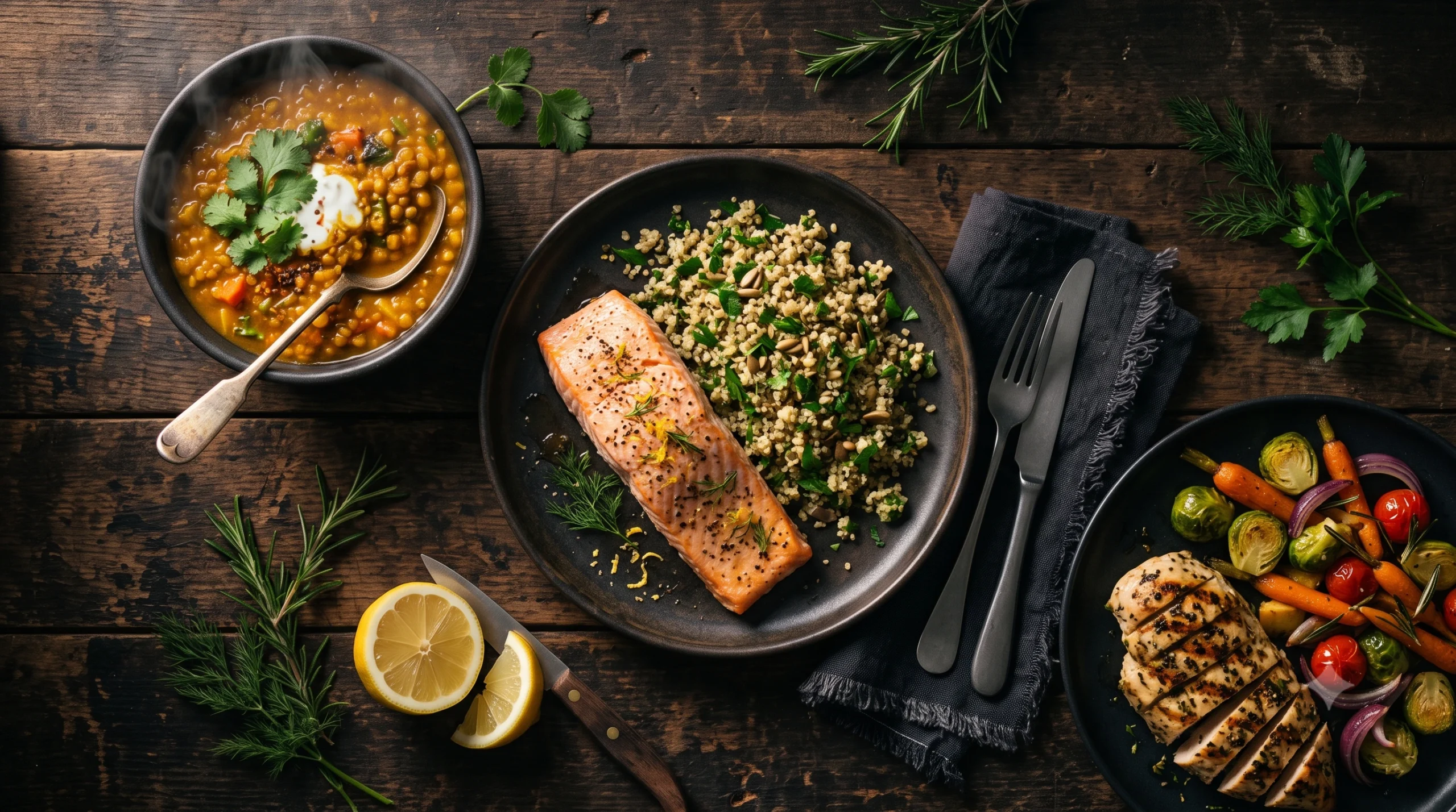 high protein anti inflammatory meals