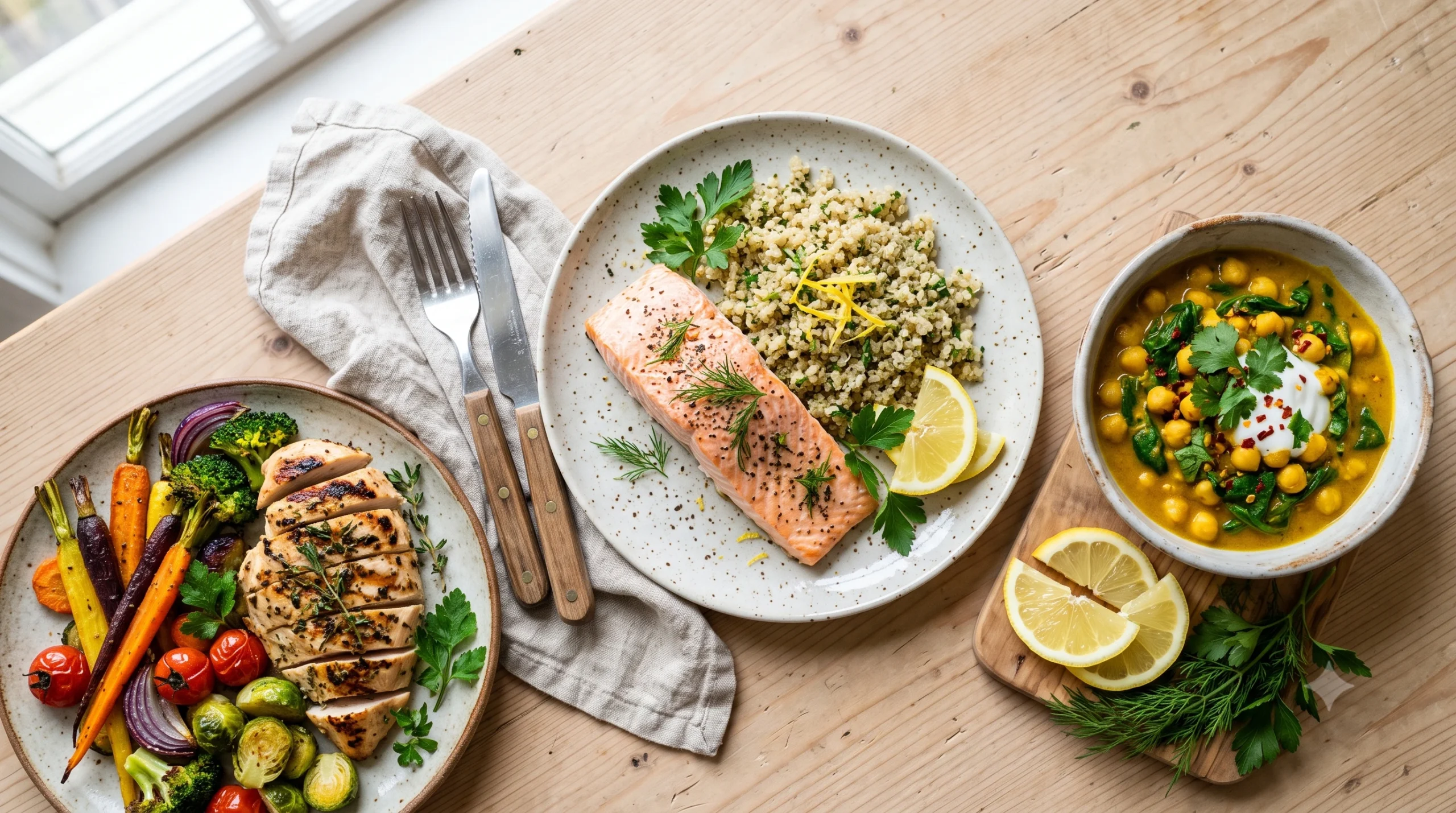 high protein anti inflammatory meals