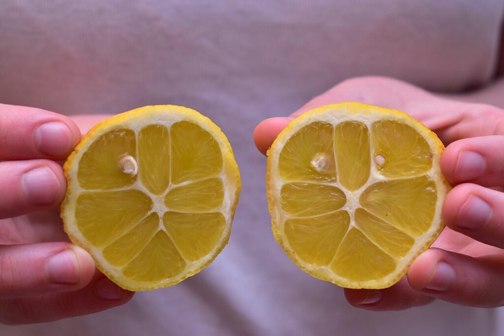 Fresh cut lemon for homemade ginger lemon water benefits drink