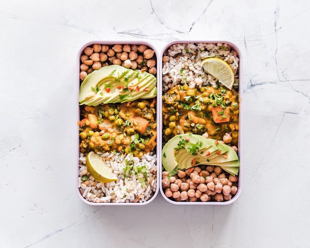 Meal prep container for the anti-inflammatory meal plan week