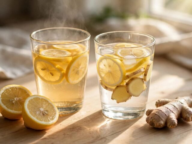 Warm Lemon Water vs Ginger Lemon Water: 7 Differences to Pick the Right One