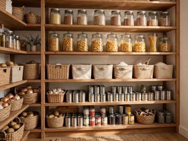 12 Pantry Organization Ideas That Actually Work (Without Buying a Dozen Matching Jars)